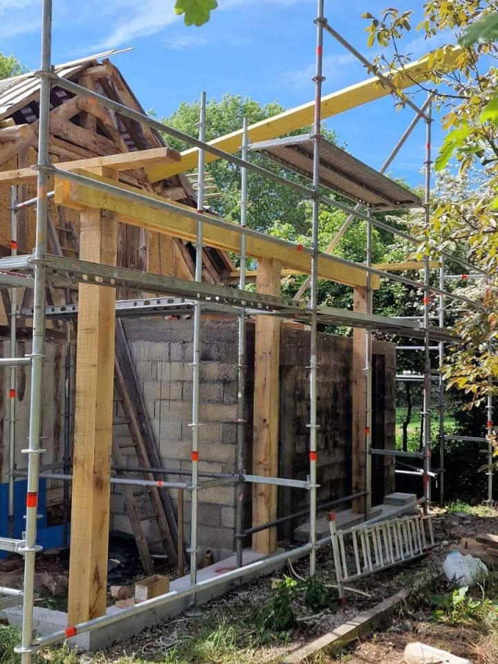 Extension de maisons à ossature bois Barentin